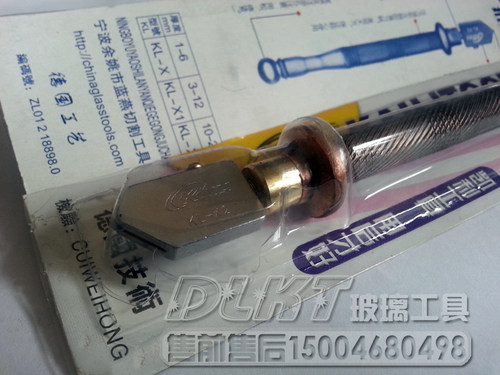德乐科特 凯利牌玻璃刀 滚轮式古铜杆玻璃刀 瓷砖刀 玻璃切刀DLKT