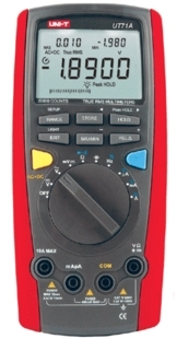 优利德 UNI-T UT71A 数字万用表 智能型 自动量程真有效值