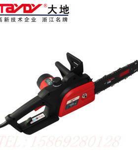 三锋大地8305A电链锯专业1400W电链锯切割机KW17-305伐木锯12寸