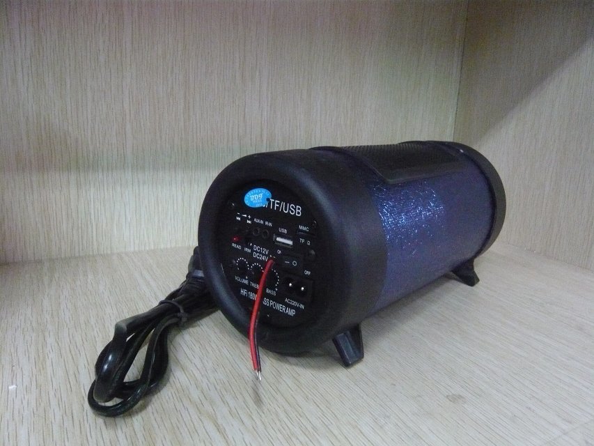 Bofeng Subwoofer 12V220V Плака -в 4 -дюймовом басовом пистолете с высоким басом многофункциональный транспортный басс
