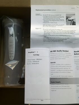 MILLIPORE密理博SimpliPak1纯化柱SIPK0SIA1;simplicity纯水柱