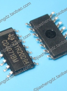 贴片SOP14 CD4071BM HCF4071 HEF4071 全新 输入端或门