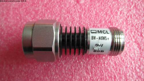 BW-N6W5+ MINI DC-18GHz 6dB N RF 射频微波同轴固定衰减器