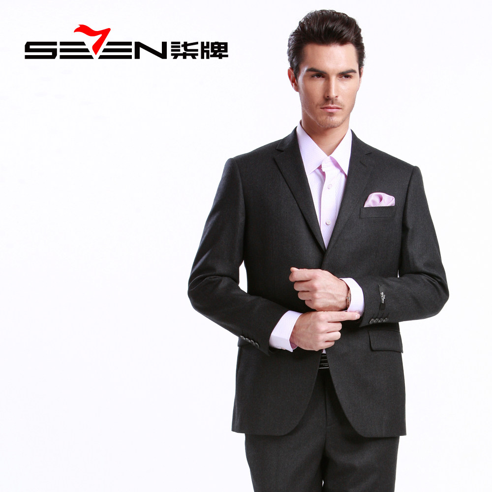 Costume homme SEVEN7 en laine pour automne - Ref 1562952 Image 1