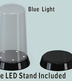 满65包邮 小号手TR09863 高达模型圆顶灯光展示盒(φ84mm*185mm)