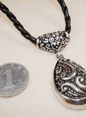 原单外贸批发重质感复古银雕花