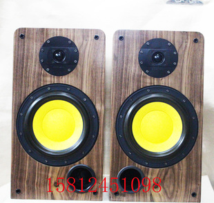 【广州惠威扬声器专卖店】惠威D8G+X1书架式黑桃DIY成品音箱/对