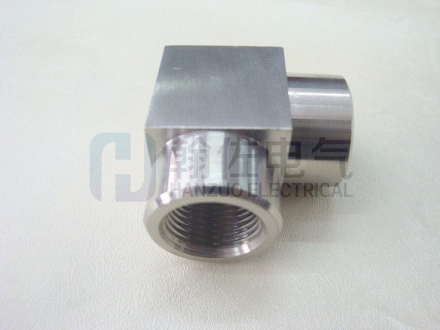 不锈钢304内丝弯头 NPT ZG G1/8-1寸M16*1.5直角耐高压防爆转接头-封面
