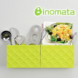 日本进口家居用品冰箱磁铁收纳盒创意生活小用品 迷你收纳小篮子