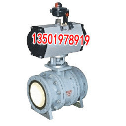 Q641TC-16C气动耐磨陶瓷球阀 电动 陶瓷球阀 法兰 DN50、65、80