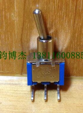 电子开关 钮子开关 正弯3脚2档摇头摇臂开关 MTS-102C3 乒乓开关