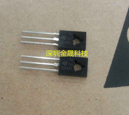 BD681 ST TO-126  500只/盒 达林顿晶体管 货源稳定 长期现货