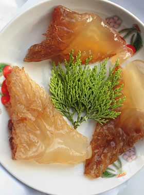 舟山海鲜特产 三矾大海蜇头 海蜇皮 海蜇丝水产品 嵊泗特产 250克