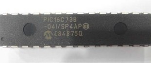 PIC16C73B-04I/SP 全新原装 DIP-28 8位MCU集成电路IC微控制器