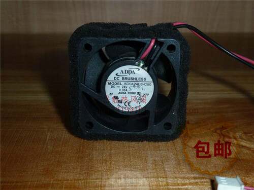 原装ADDA协喜 4CM散热风扇AD0424LS-C50 4020 24V 0.06A正品实价