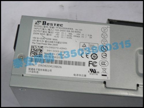 L250PS-00 DPS-250AB TFX0250 PC7067 0124d3 057k42 04m8gf 电源