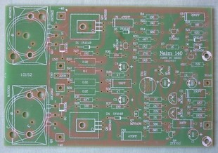 冲5钻板 近原机直刻铭奶妈Naim140 nap140功放空板一套两板