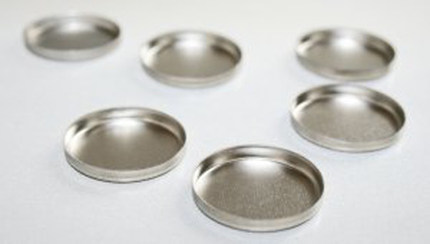 眼影 唇彩 口红 腮红 粉饼 分装压盘 铁盘 15.3MM（10个装） 适用