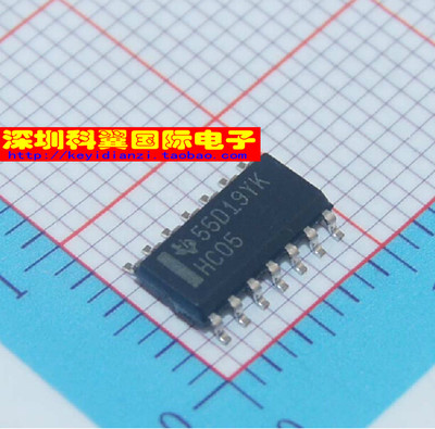 【全新原装，质量好的】 HC05  SN74HC05DR逻辑芯片 SOP14 3.9mm