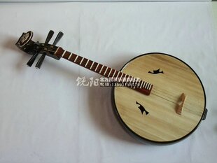 河北饶阳北方民族乐器厂直销店专业硬木大阮送专业大阮盒大阮乐器