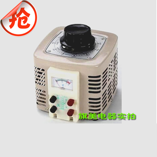 5000W单相接触式 全铜调压器220V 可调变压器TDGC2 380V 5Kva