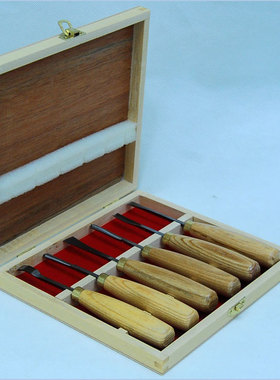 飞鹿 RDEER 65#锰钢 6pc雕花凿组套 RT-M106