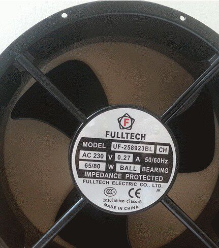 福佑FULLETCH  UF258923BL 25489散热风扇/220 110 380V