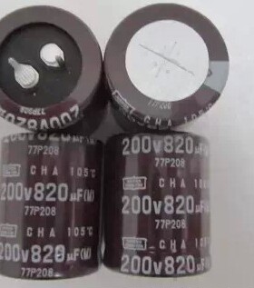 电解电容200V820UF 820UF200V 质量保证
