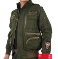 FireWire tự do quân đội ngoài trời trang phục fan hâm mộ của nam giới 101 không khí bộ phận đội mũ trùm đầu áo khoác mùa đông bông lông cừu
