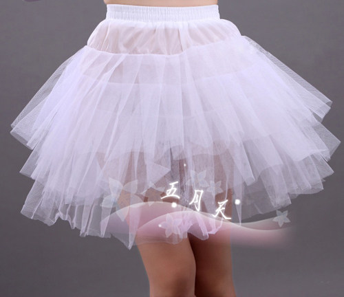 x芭蕾舞无骨短裙撑礼服短裙撑短婚纱裙撑撑裙cosplay裙撑黑白两色