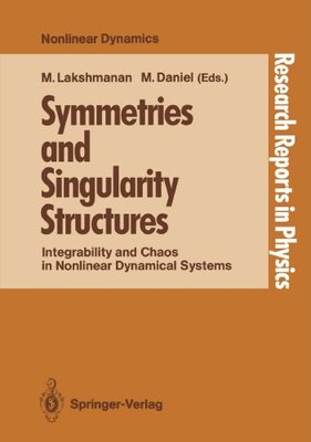 【预订】Symmetries and Singularity Structure...