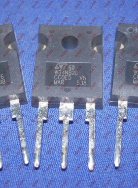 场效应管STW34NB20 W34NB20 34NB20 200V34A进口电子元件配件芯片