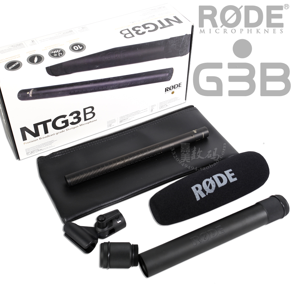 RODE NTG3B Â޵»°Í² ΢µçÓ° ¹ã¸æ ͬÆÚ¼Òô ²É·Ã»°Í² Âó¿Ë·ç
