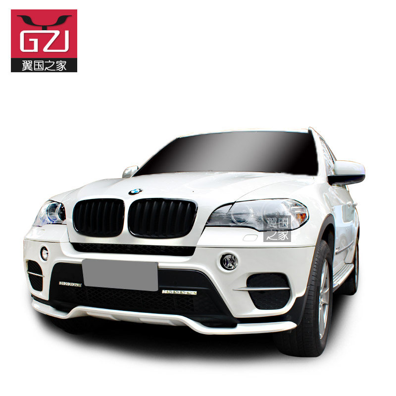 宝马x5e70lci改装 performance款pu大包围 宝马x5p款改装包围