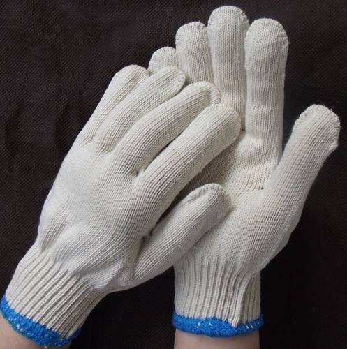 劳保手套线手套灯罩棉手套汽修车间工地工厂干活手套棉线手套耐磨