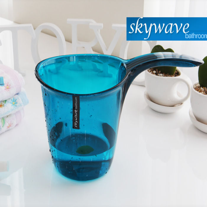 韩国进口昌信塑料加厚水瓢家用儿童洗澡洗头彩色水舀子厨房水勺