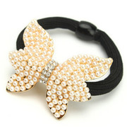 B077 fine jewelry Korea accessories exquisite rhinestone Butterfly hair jewelry loving circle flowers