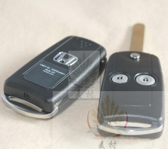 12款13款14款CRV折叠遥控2键钥匙 新CRV折叠钥匙带防盗芯片