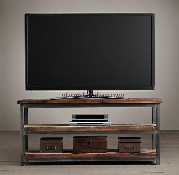 American Industrial Wind LOFT style TV cabinet Retro Do the old Iron art solid wood furniture television Table cabinet Entrance Case Deskin the Residential furniture , Cabinet , TV cabinet  category - from Buy2taobao.com to provide professional Taobao agent buy service