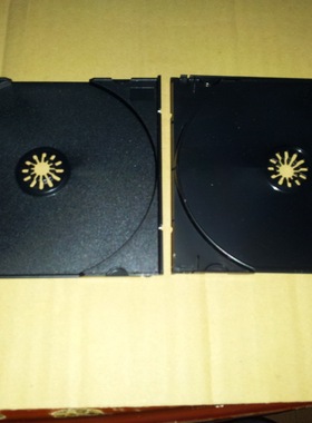 进口 CD盒托架 透明中架 碟托 黑色托架