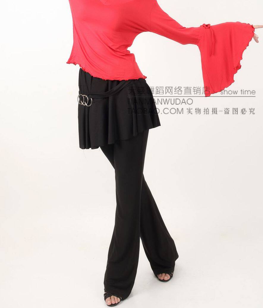 云中舞拉丁舞练功裙裤 广场舞裤舞蹈裤 瑜伽裤练功拉丁服摩登舞服