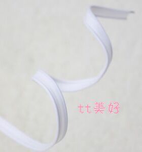 百变造型铁丝白色包塑软支架DIY手工耳朵发式辅助材料 1元1米