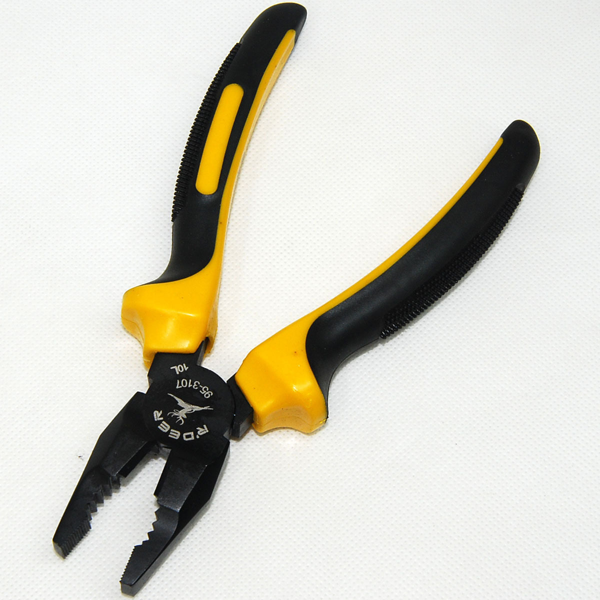 飞鹿160mm6寸黑色镍铁合金钢丝钳老虎钳断线钳子工具95-3107