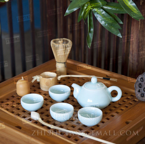 质数堂特惠—孟宗竹日式棋盘茶盘.Bamboo Tea Serving Table