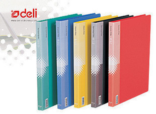 0.3Kg 资料册 8.7元 30页 个 得力办公文具A4无衬纸资料册5230