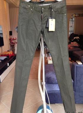 冲钻福利 DSQUARED2 D2 SLIM 墨绿色 修身 涂层 牛仔裤  国内现货