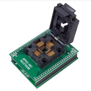 ZY552D QFP52 TQFP52 周立功专用适配器 烧录座 适配座 广州致远