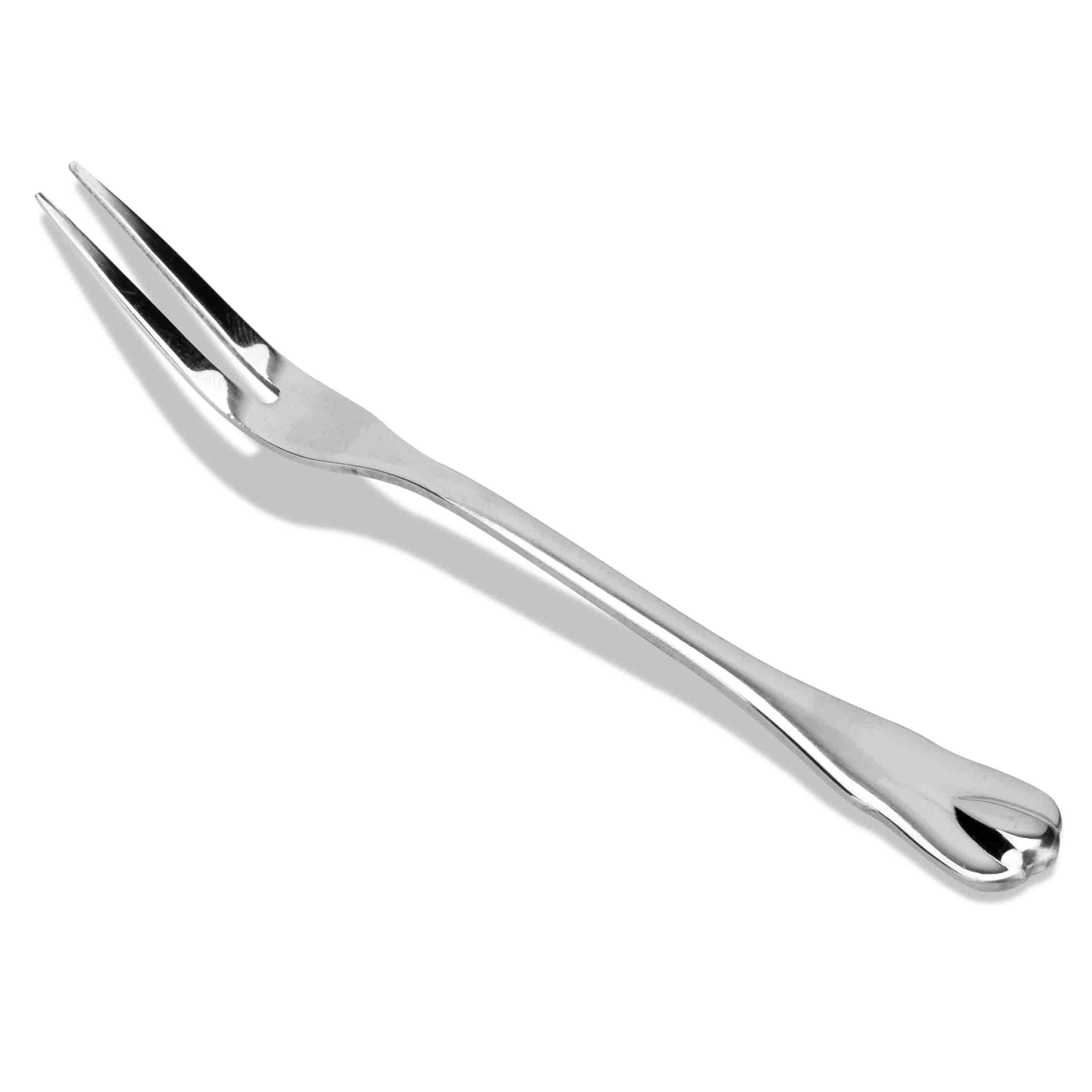 不锈钢水珠果叉点心叉水果叉小叉水果叉叉子创意时尚餐具叉水果