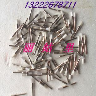 迷你刷白色尼龙刷清除刷笔型尼龙轮刷玉雕翡翠木雕橄榄核雕刻工具