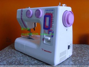 新月坊特价多功能家用缝纫机DF1818（一步开锁眼傻瓜式操作）